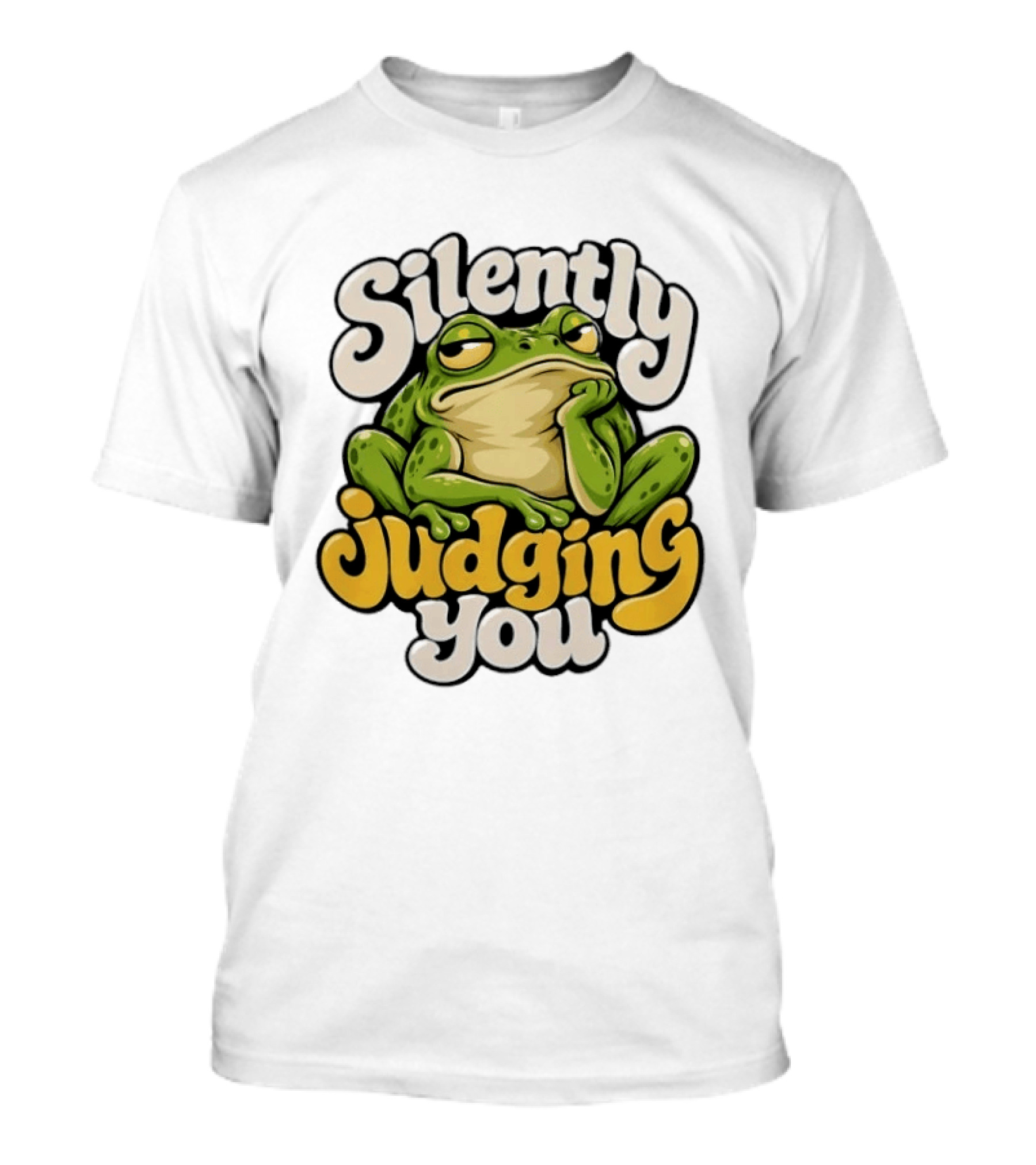 Silently Judging You Frog T-Shirt