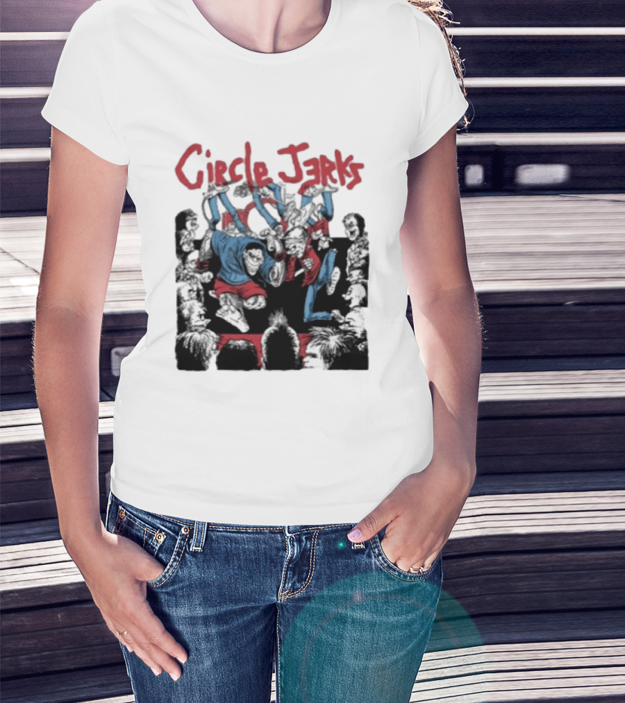 Circle Jerks X Gorilla Biscuits 2026 Tour Dates T-Shirt