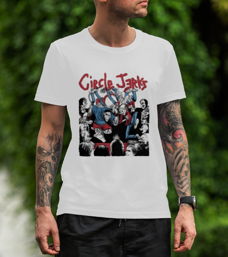 Circle Jerks X Gorilla Biscuits 2026 Tour Dates T-Shirt