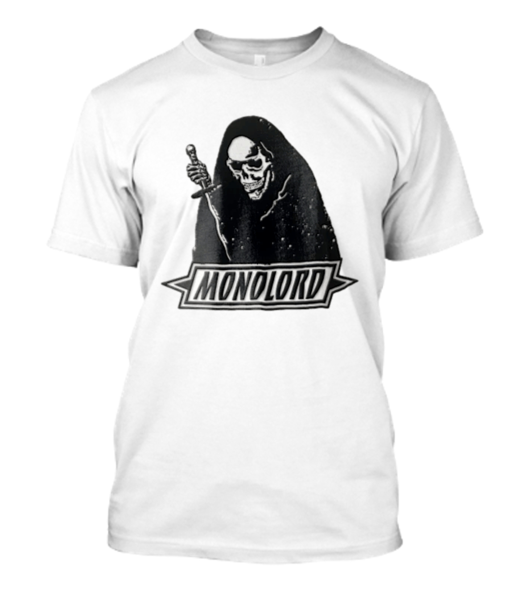 Monolord Grim Reaper Skull With Dagger T-Shirt