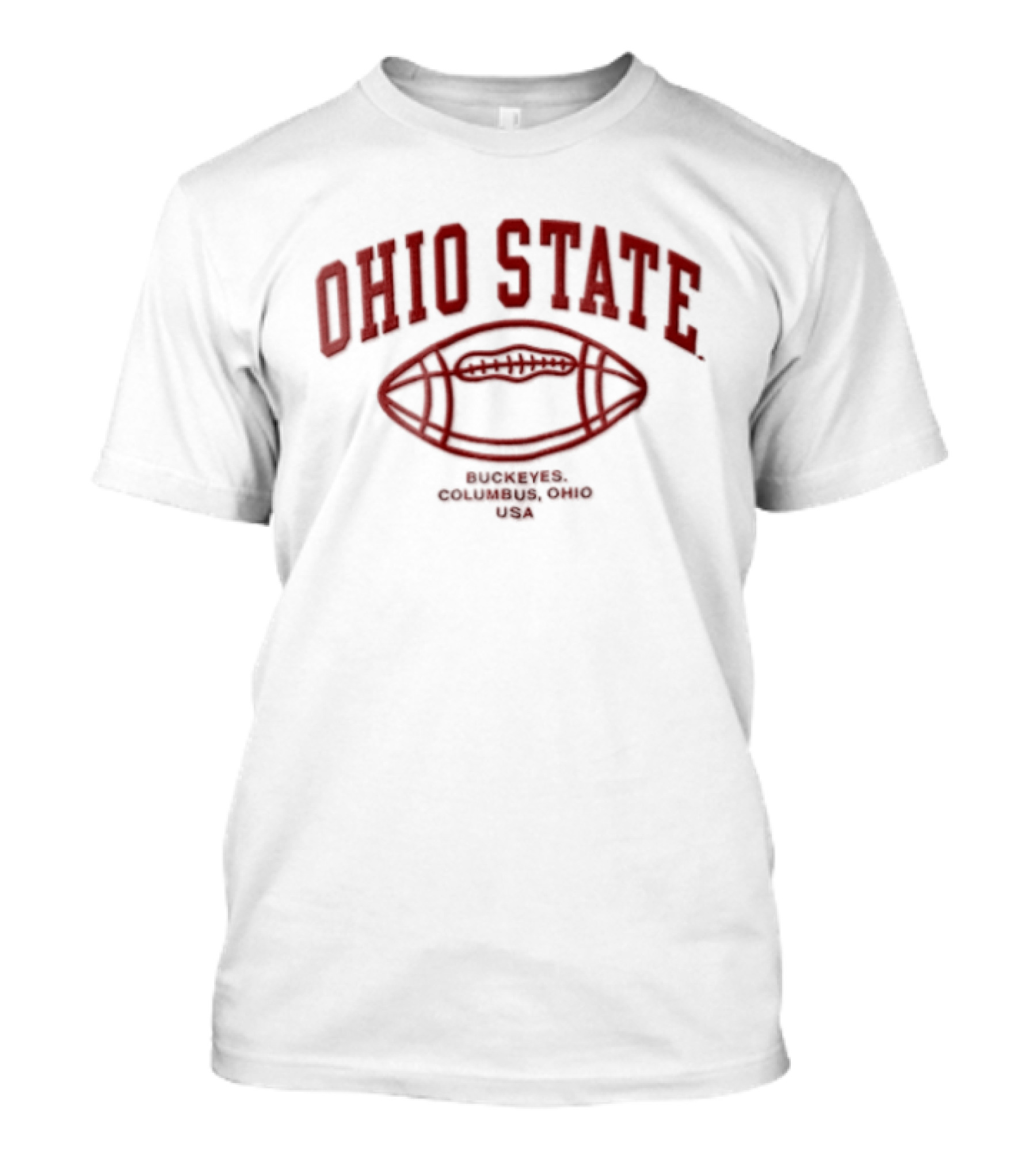 Ohio State Buckeyes Football Columbus Ohio USA 1870 T-Shirt