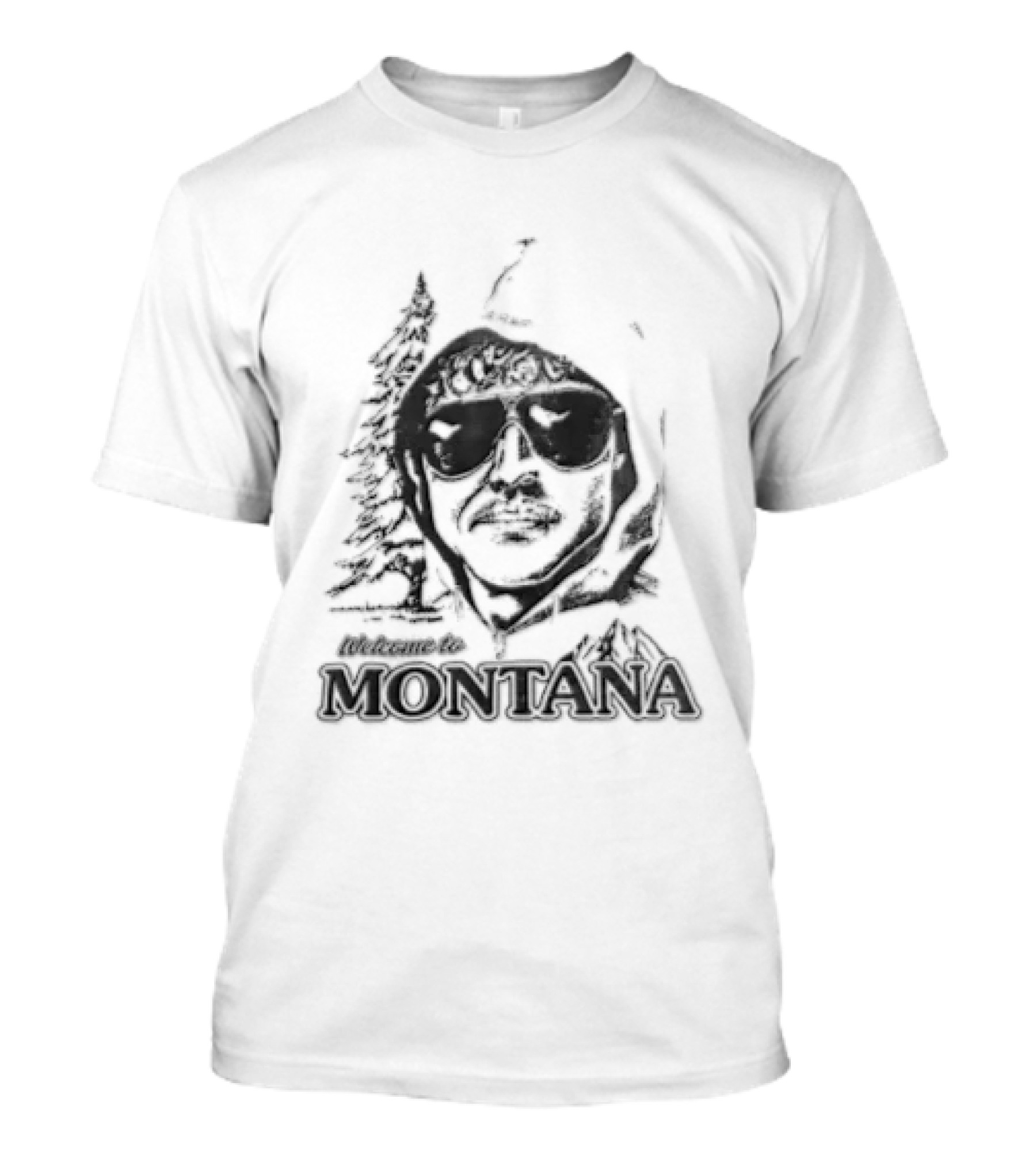 Welcome To Montana Bear Forest T-Shirt