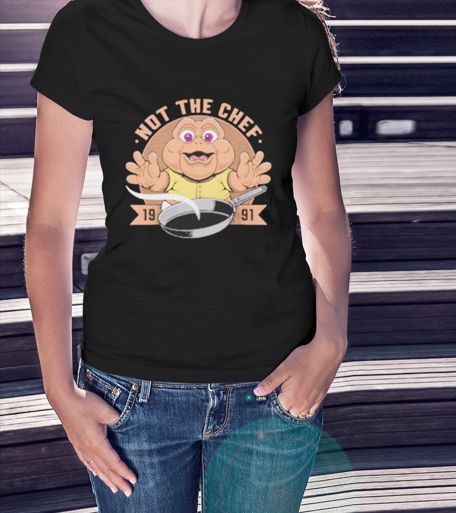Baby Sinclair Not The Chef 1991 Pan Iconic TV Character Nostalgia T-Shirt
