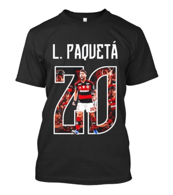 L. Paquetá 70 CR Flamengo Football Fan Collection T-Shirt