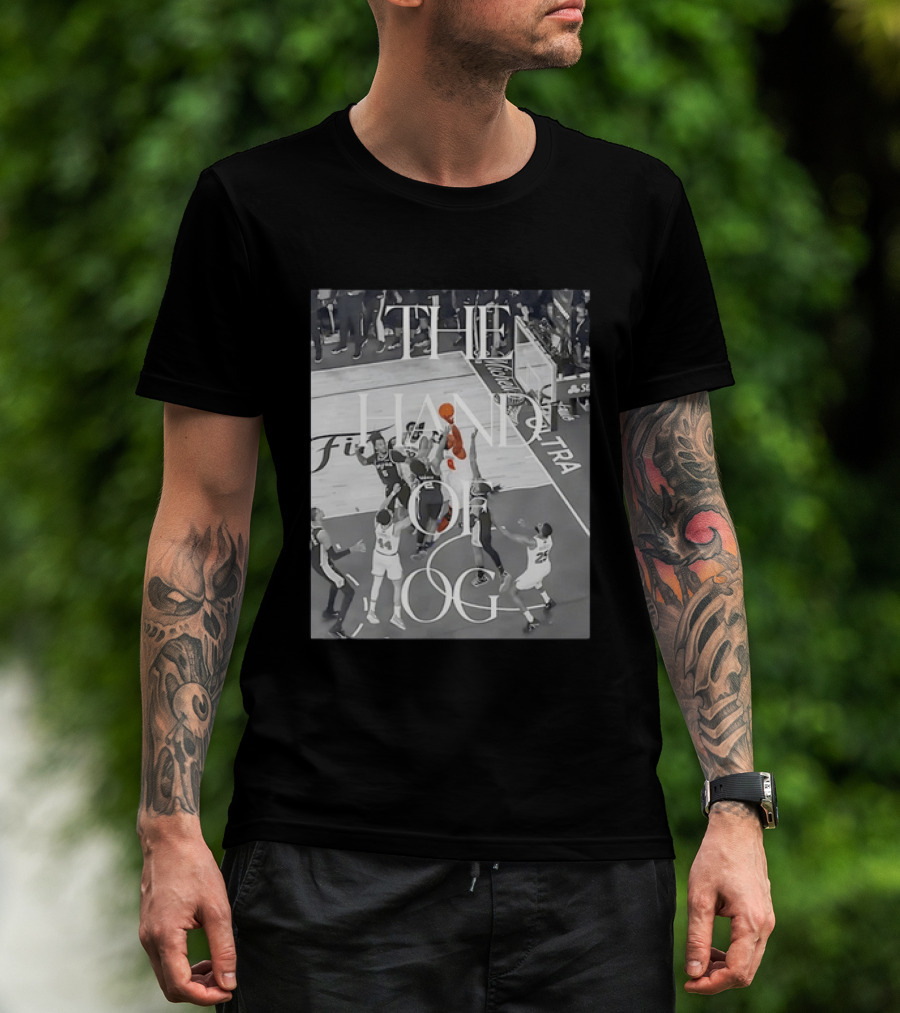 New York Knicks The Hand Of OG Basketball Moment T-Shirt