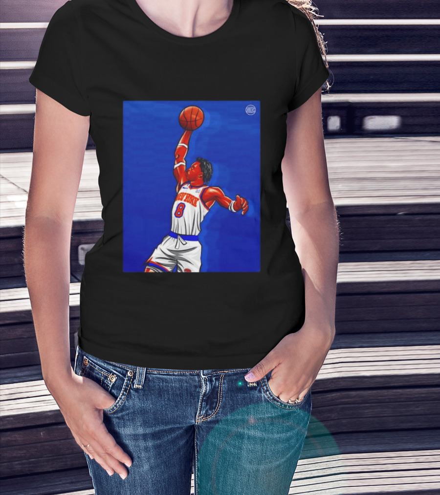 OG Anunoby New York Knicks Dunk Action Moment 8 Jersey T-Shirt