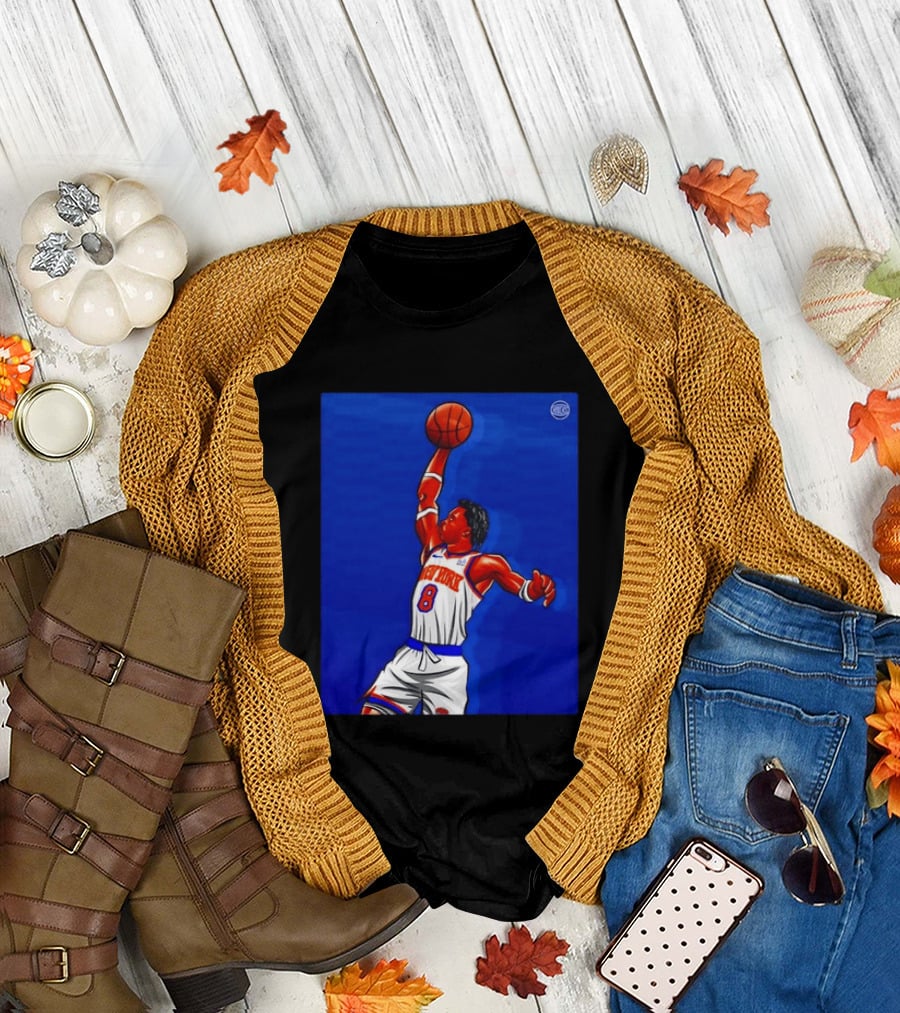 OG Anunoby New York Knicks Dunk Action Moment 8 Jersey T-Shirt