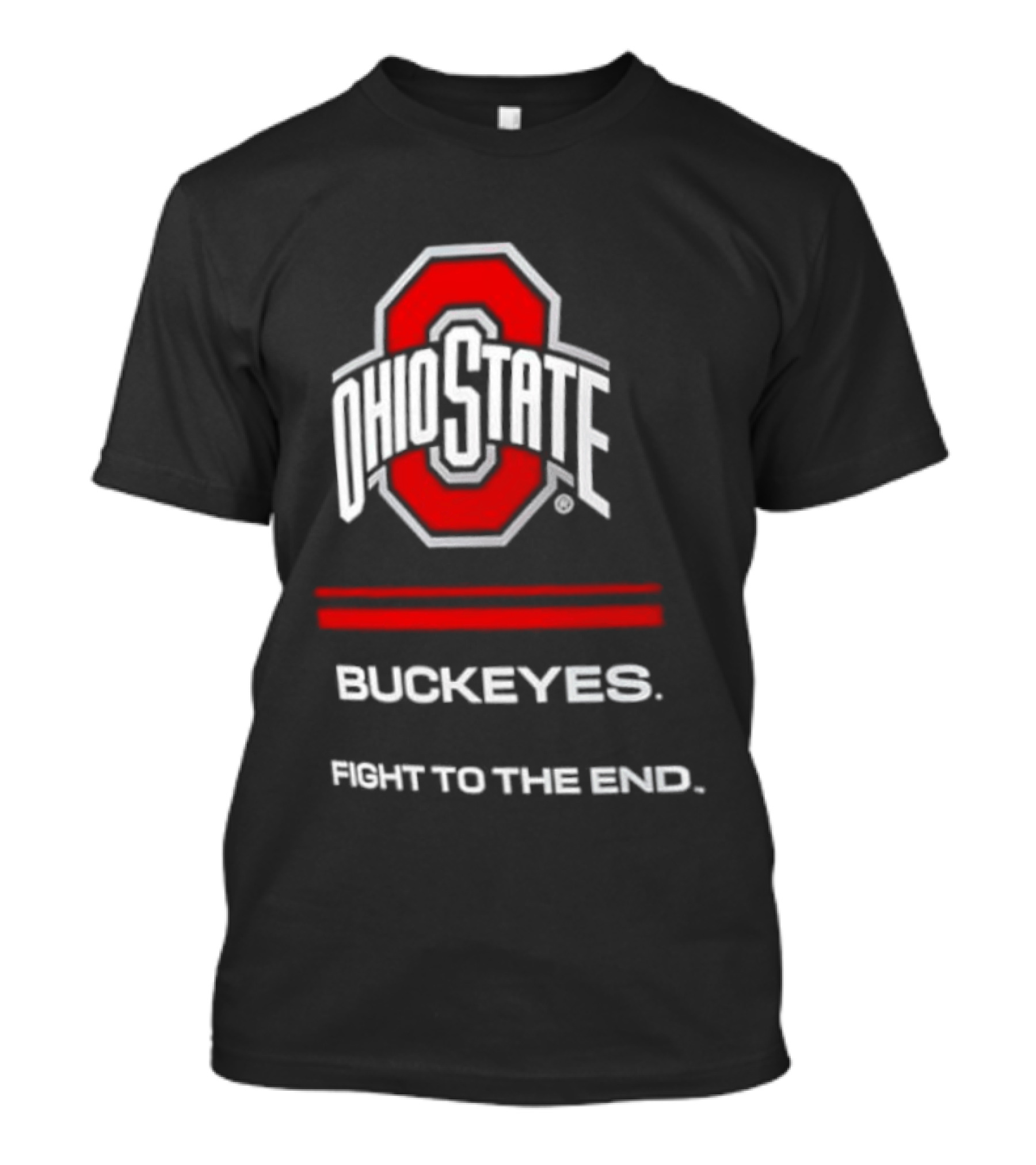 Ohio State Buckeyes Fight To The End NCAA Team Spirit T-Shirt