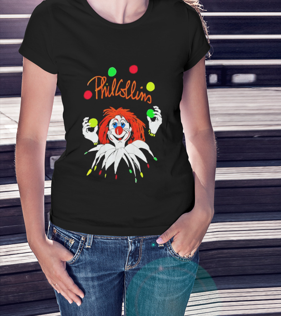 Phil Collins But Seriously Juggling Clown T-Shirt