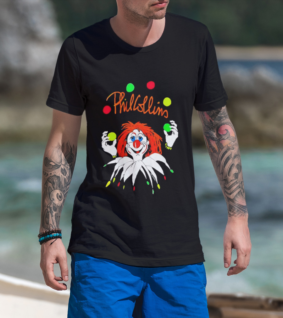Phil Collins But Seriously Juggling Clown T-Shirt