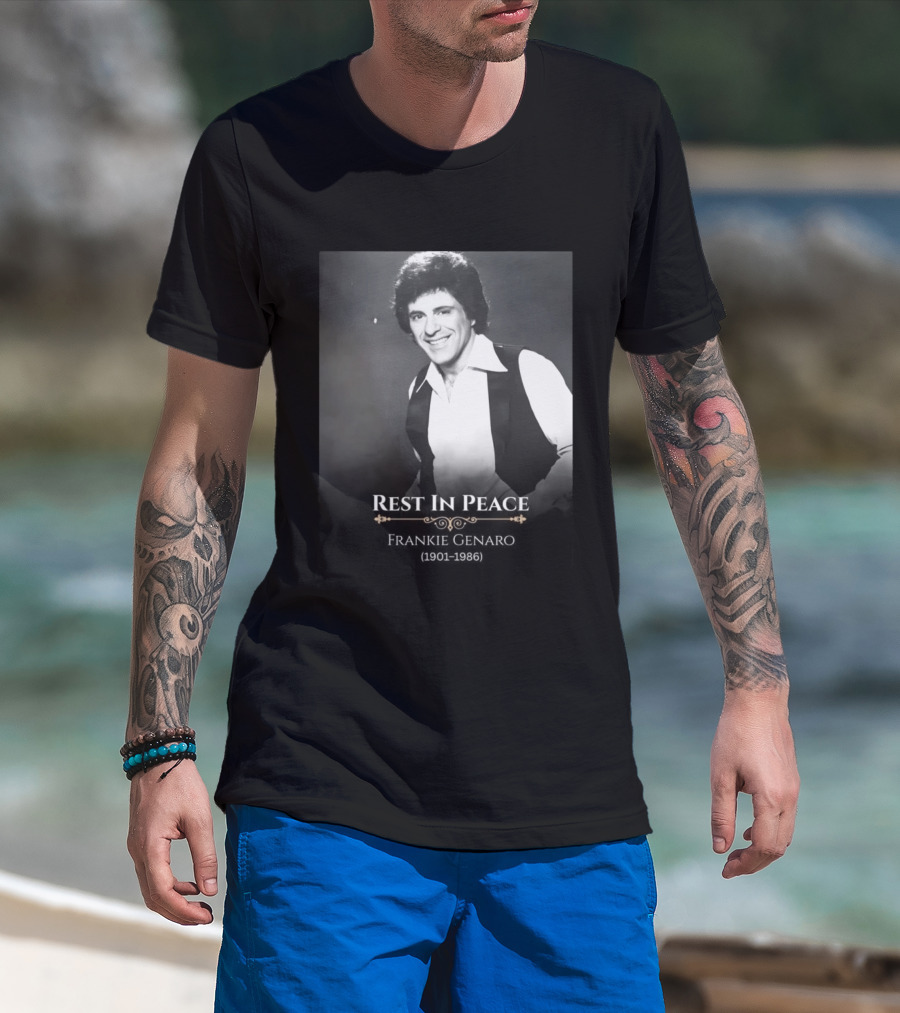 Rest In Peace Frankie Genaro 1901 1986 T-Shirt