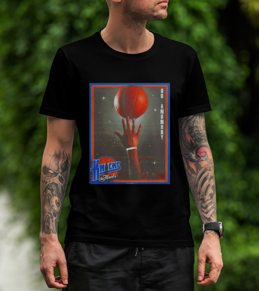 The New York Knicks The Finals OG Anunoby Basketball T-Shirt