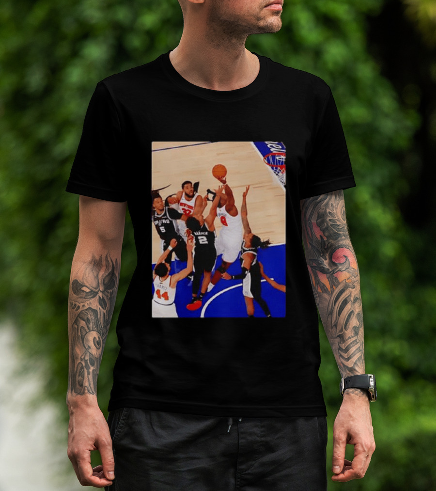 The Putback With OG Knicks Dunking Against Spurs T-Shirt