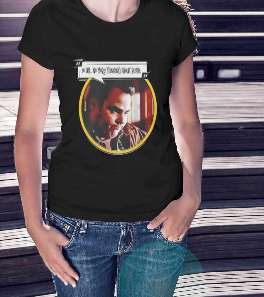 Tony Soprano The Sopranos No More Thinking About Bears HBO Television T-Shirt