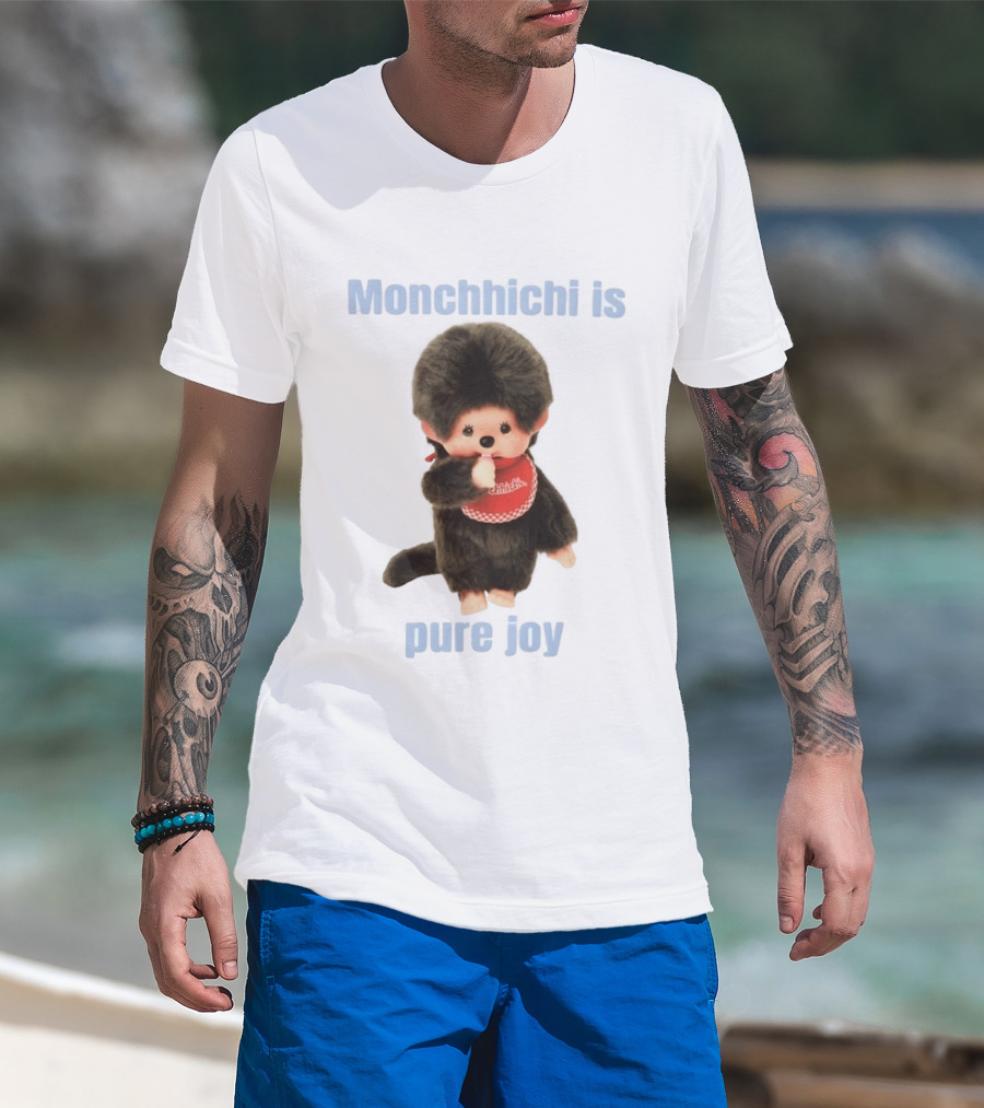 Monchhichi Is Pure Joy Playful Nostalgia T-Shirt