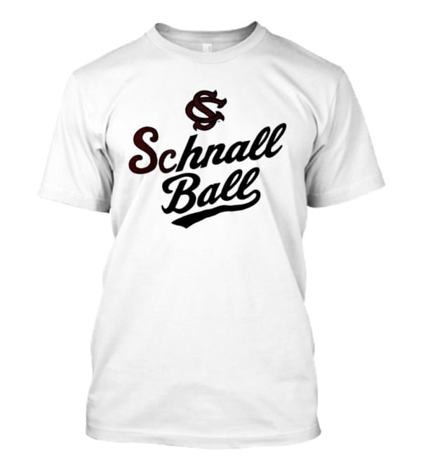 Schnall Ball Bold Script Monogram T-Shirt