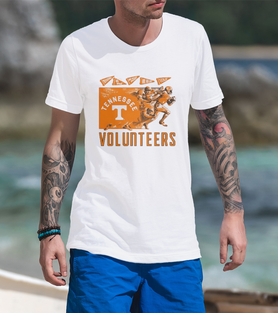 Tennessee Volunteers NCAA Football Go Vols Big Orange Country Vol For Life T-Shirt