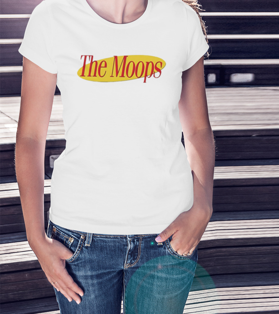 The Moops Seinfeld Bubble Font Comedy Show Reference T-Shirt