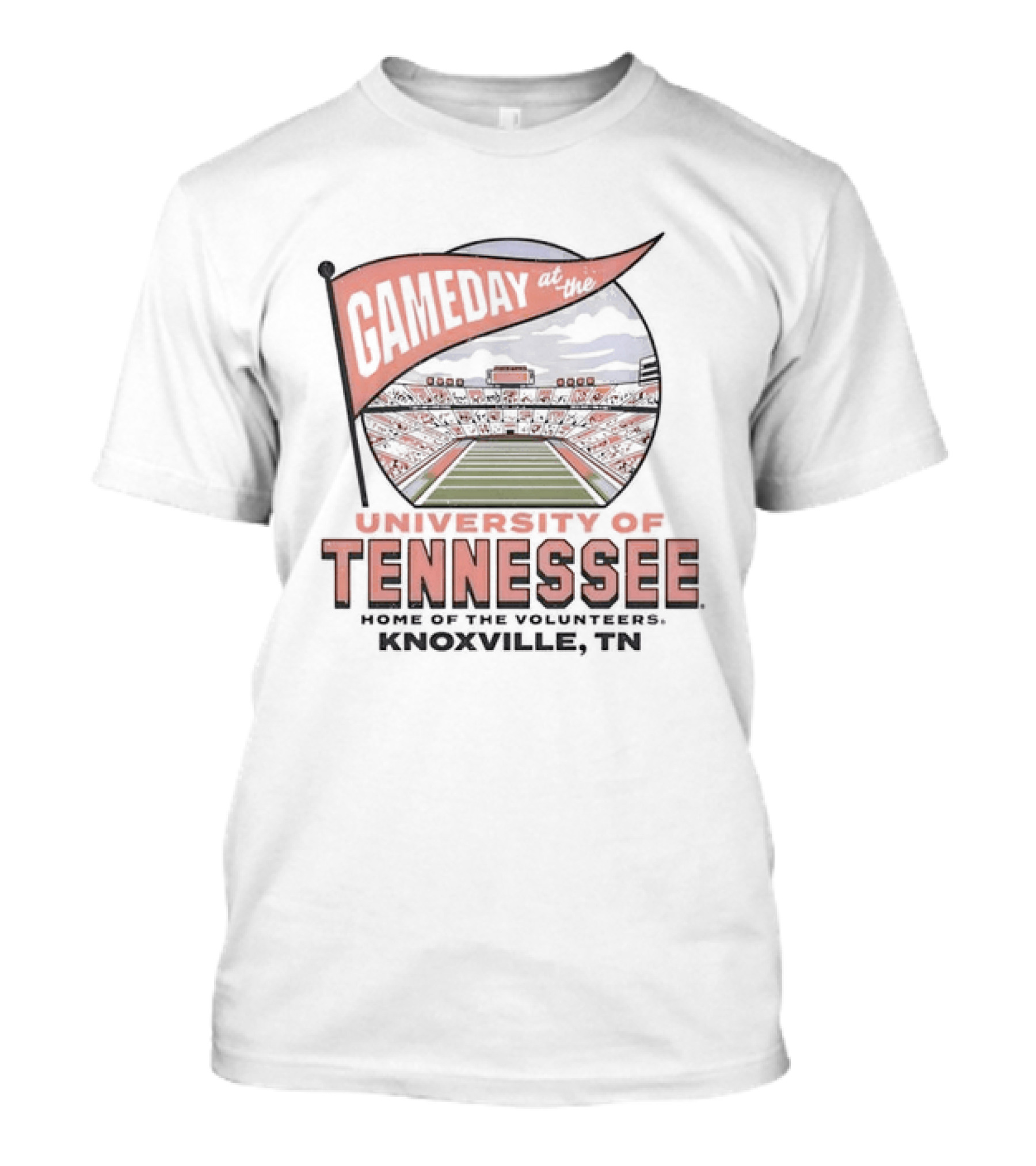 Gameday At Neyland Stadium University Of Tennessee Knoxville TN T-Shirt