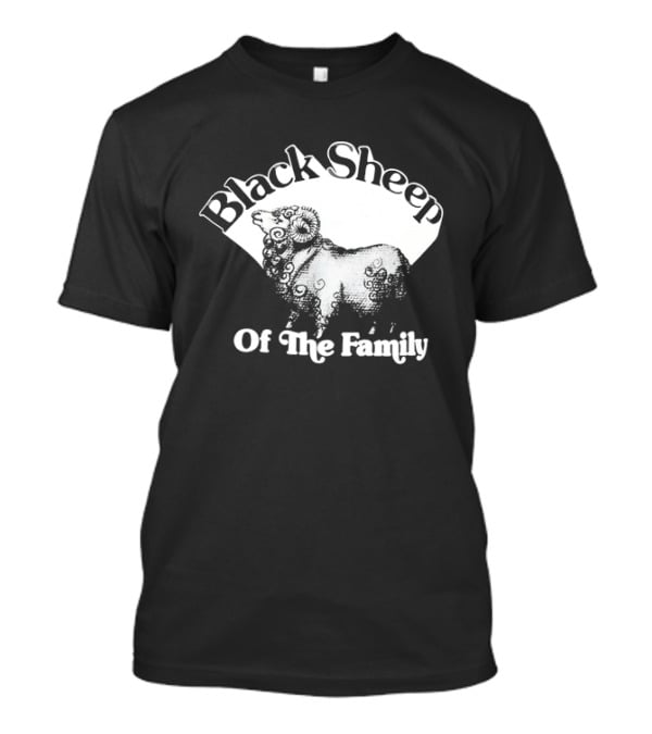 Black Sheep Of The Family Playful Sheep T-Shirt