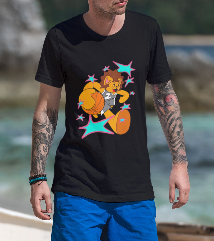 Dylan Harper San Antonio Spurs NBA Lion Basketball Star Player T-Shirt