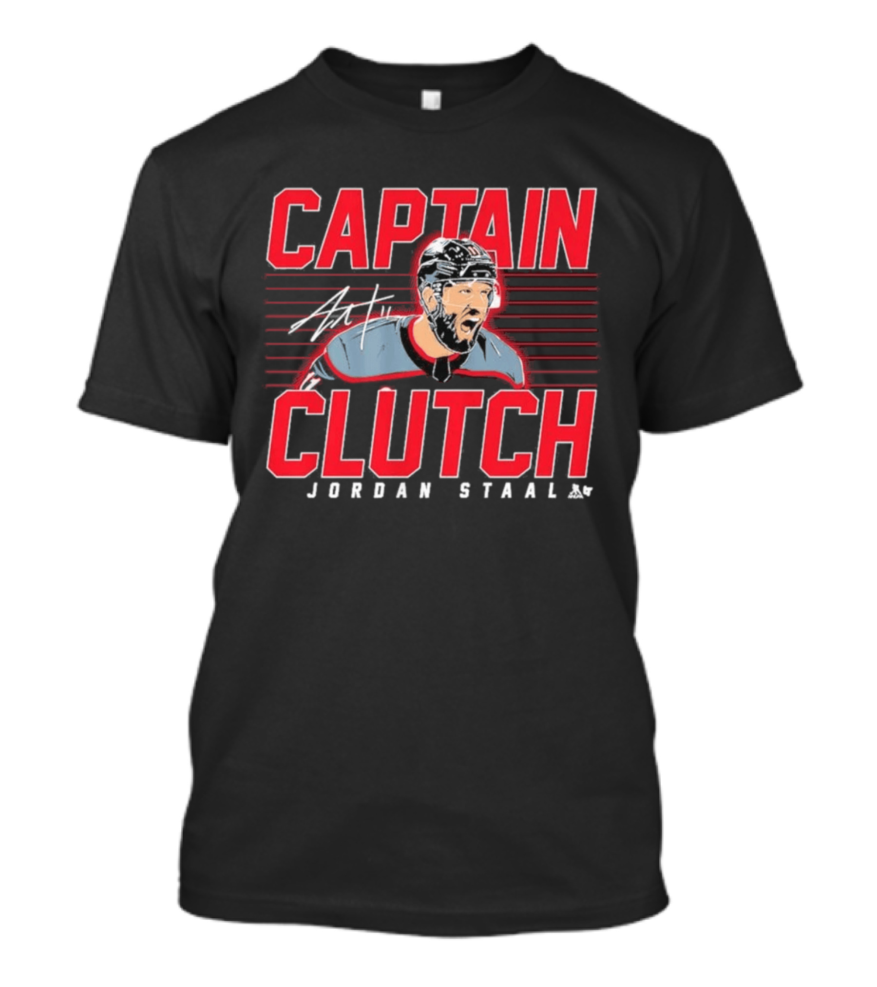 Jordan Staal Captain Clutch 2026 Hockey Player T-Shirt