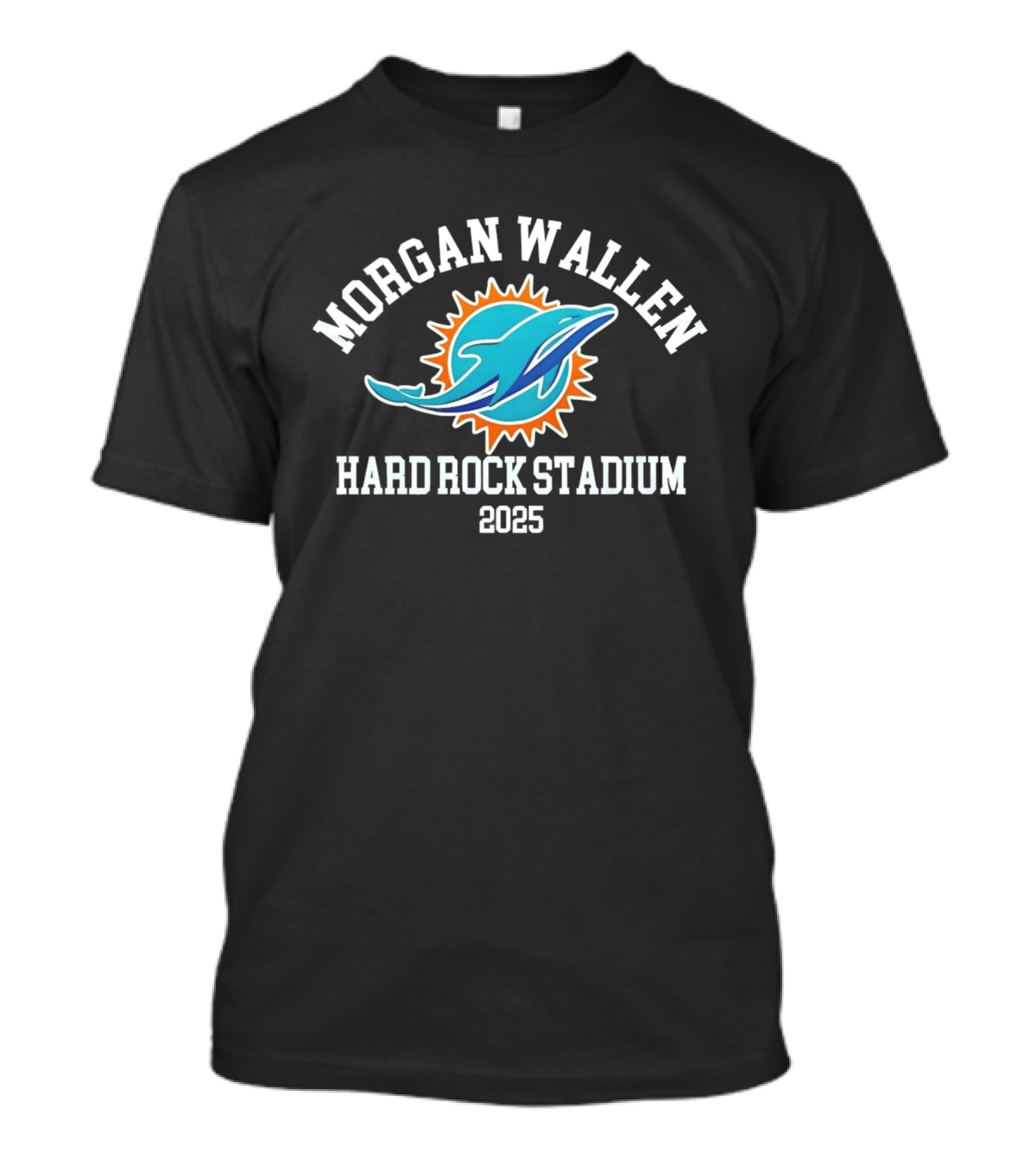 Morgan Wallen Miami Dolphins Hard Rock Stadium 2025 Tour T-Shirt