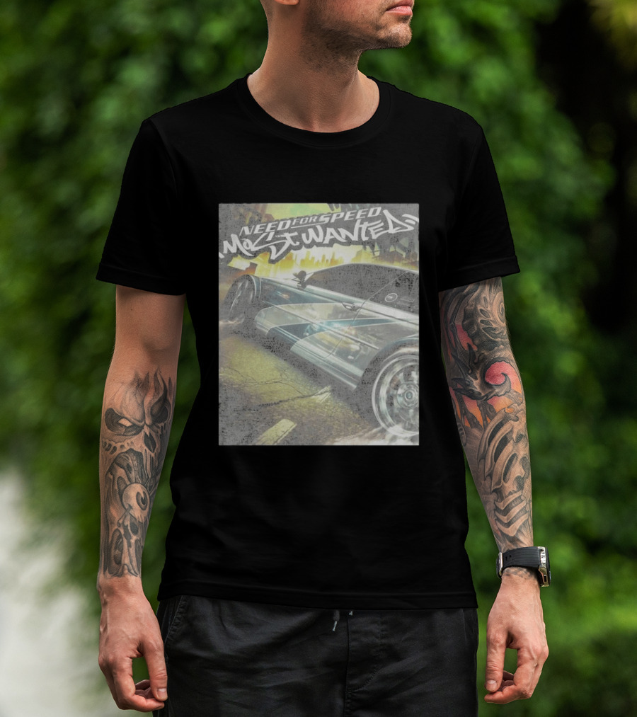 Need For Speed Most Wanted Racing Car Game T-Shirt