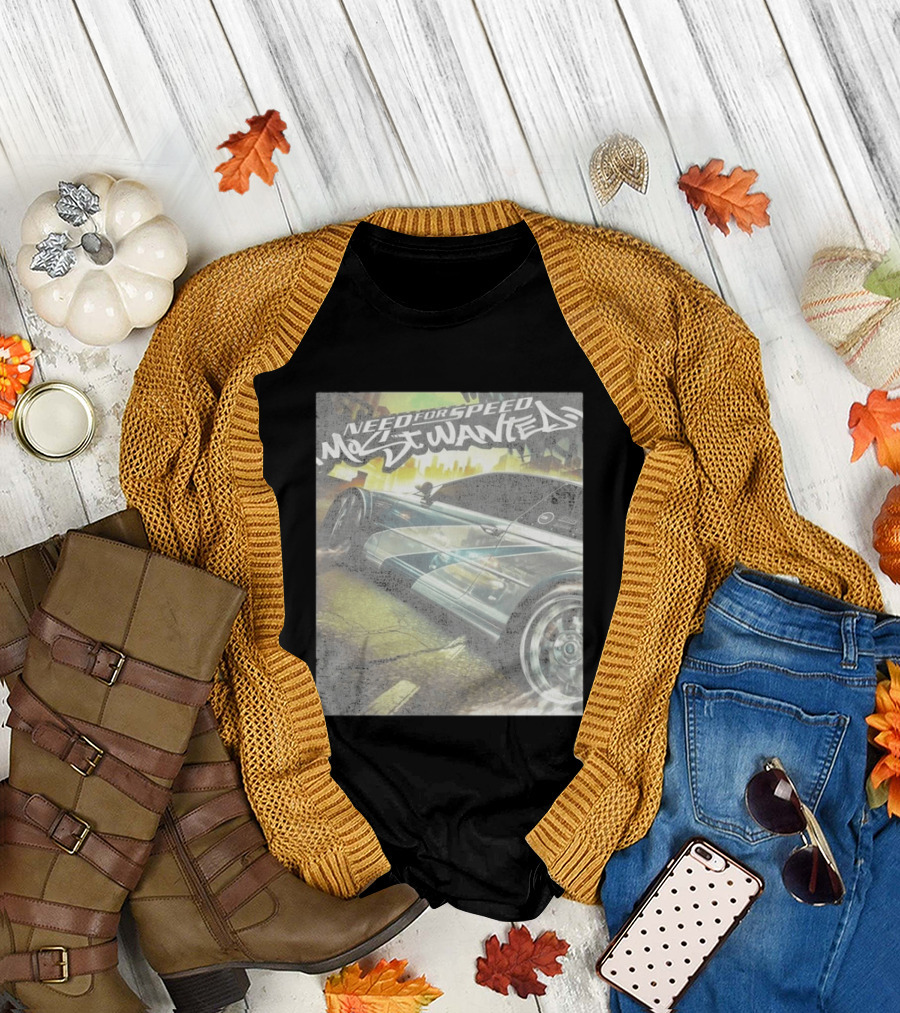 Need For Speed Most Wanted Racing Car Game T-Shirt