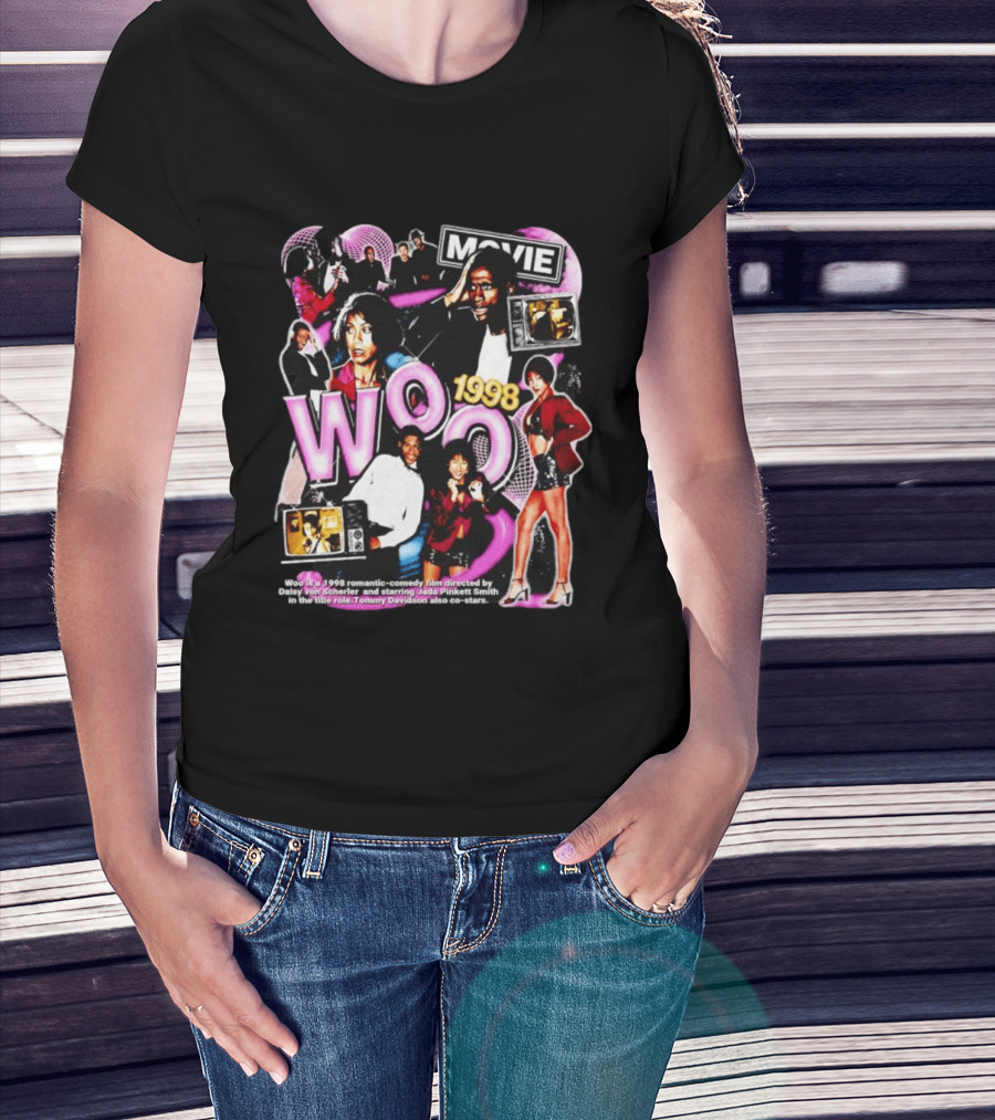 Woo Jada Pinkett Smith Tommy Davidson 1998 Movie T-Shirt