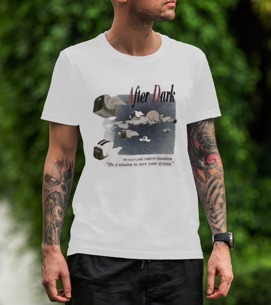 After Dark The 51st Flying Toaster Squadron On A Mission To Save Your Screen T-Shirt