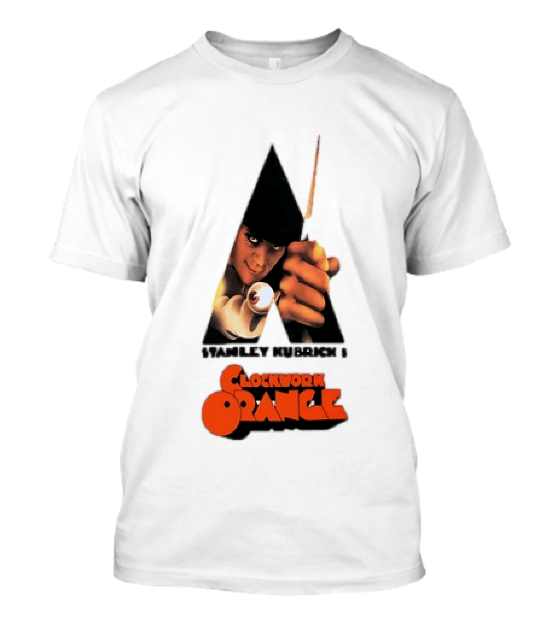 Stanley Kubrick's A Work Orange Alex DeLarge Iconic Film T-Shirt