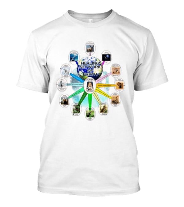 Healing Network Of Earth Spiritual Connections T-Shirt