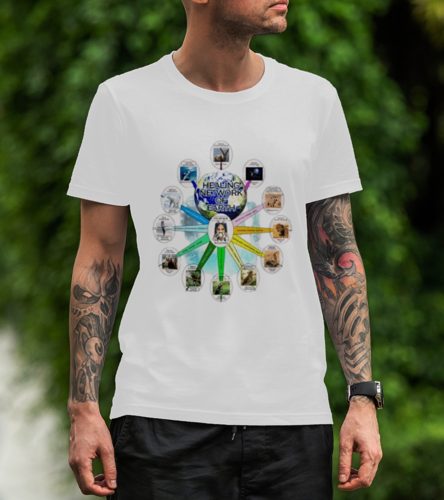Healing Network Of Earth Spiritual Connections T-Shirt