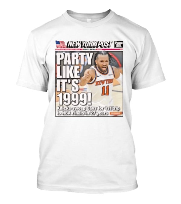 New York Knicks Party Like It's 1999 Cavs NBA Finals 27 Years T-Shirt