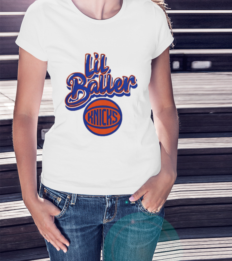 Lil Baller New York Knicks NBA Pride Month 2026 T-Shirt
