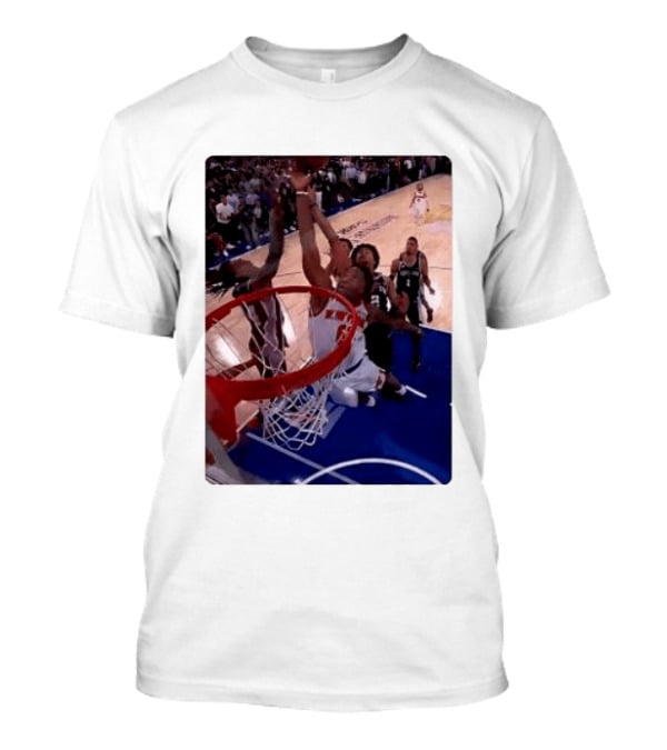 OG Anunoby Laocoon Knicks Game 4 Basketball Moment T-Shirt