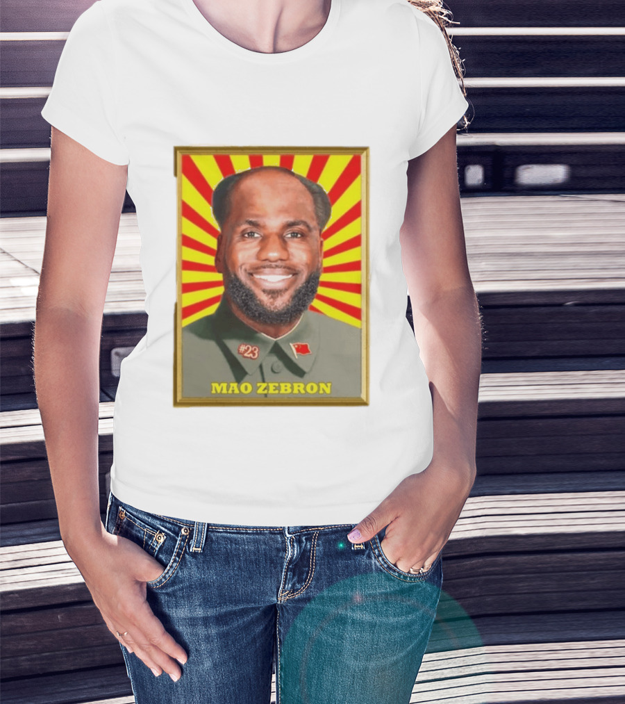 Mao Zebron #23 Lebron James Meme T-Shirt