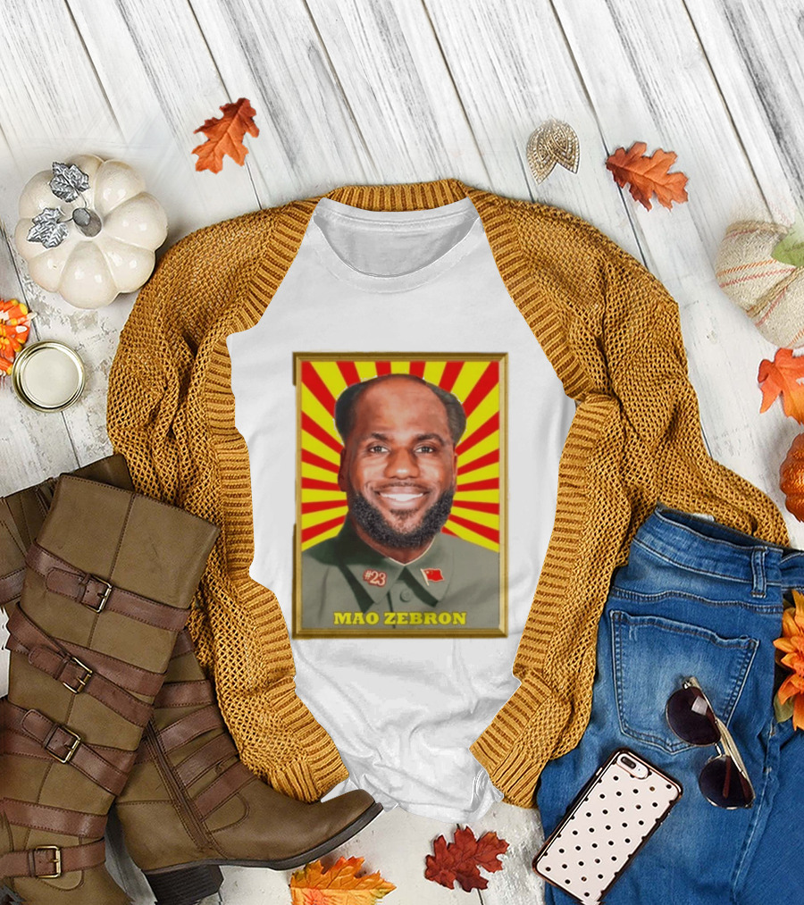 Mao Zebron #23 Lebron James Meme T-Shirt