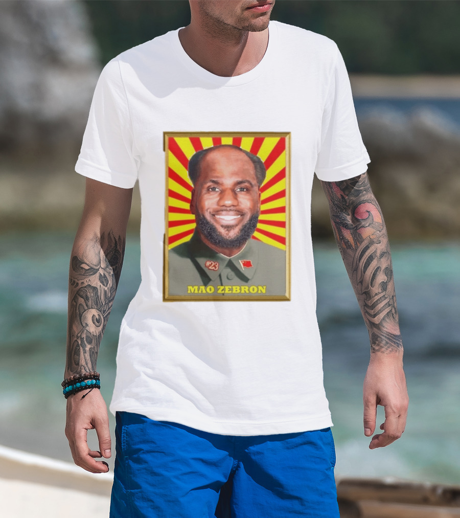Mao Zebron #23 Lebron James Meme T-Shirt