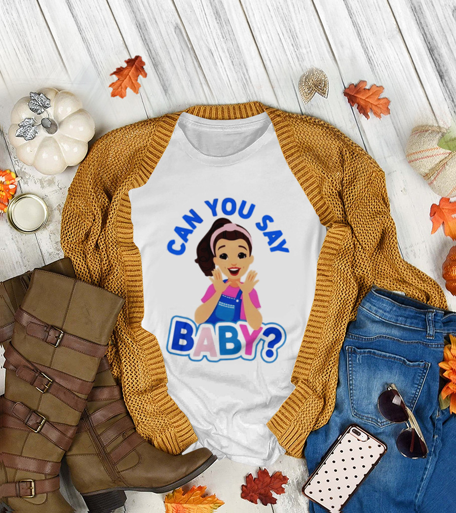 Can You Say Baby Ms. Rachel Matching Family T-Shirt