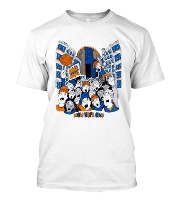 New York Knicks Bing Bong NYC New York City Basketball Fans Celebration T-Shirt