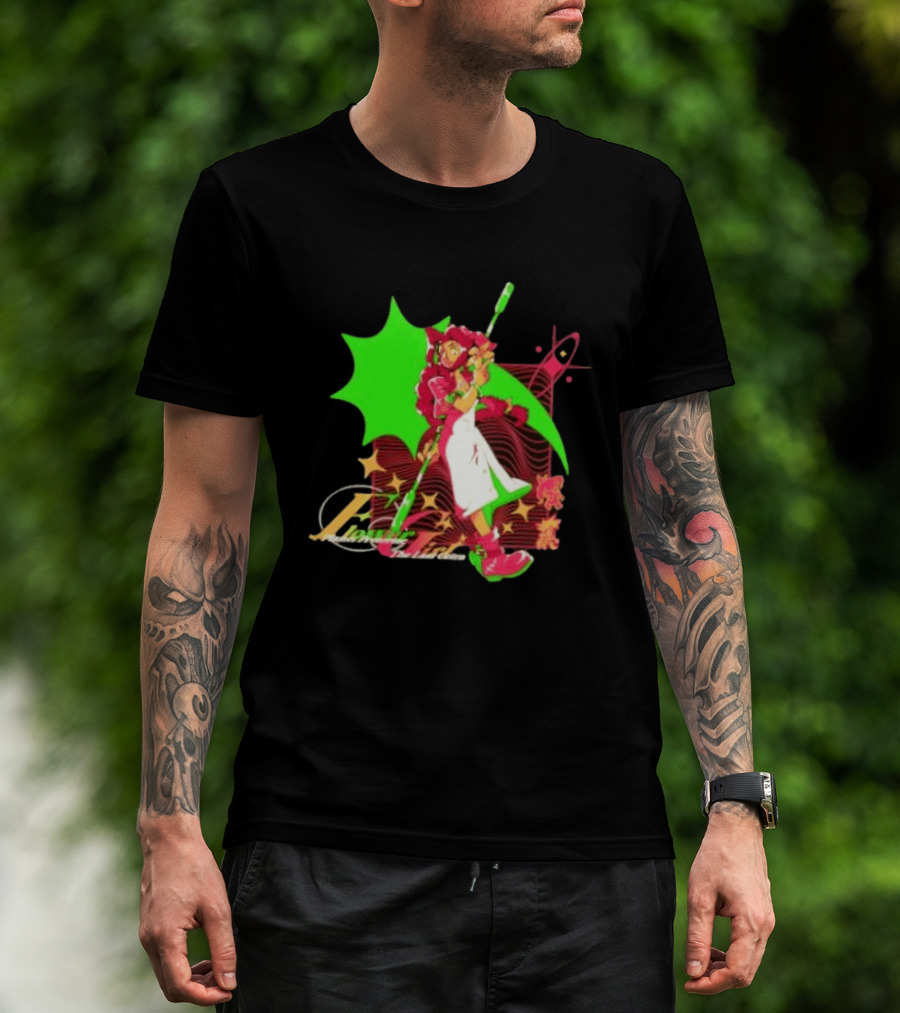 Aerith Gainsborough Final Fantasy VII Flower Girl Planet Protector Last Cetra Fantasy Art Nouveau T-Shirt