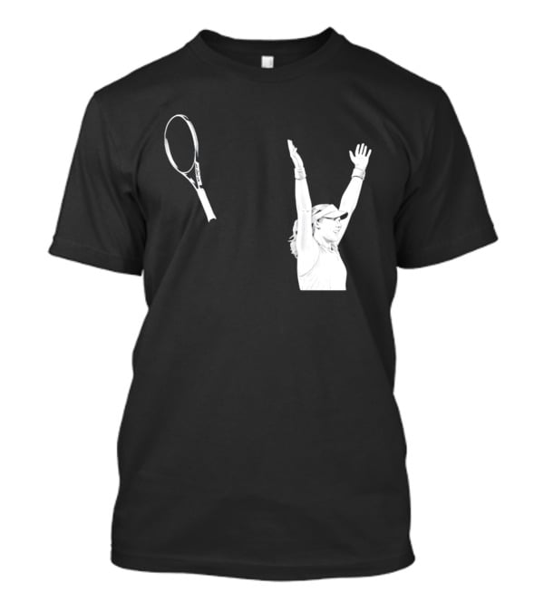 Babolat Tennis Player Celebration Arms Raised Victory T-Shirt