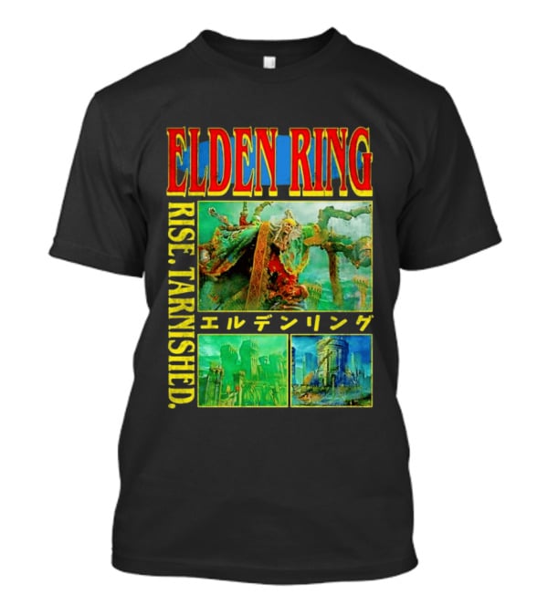 Elden Ring Godrick The Grafted Rise Tarnished Japanese T-Shirt