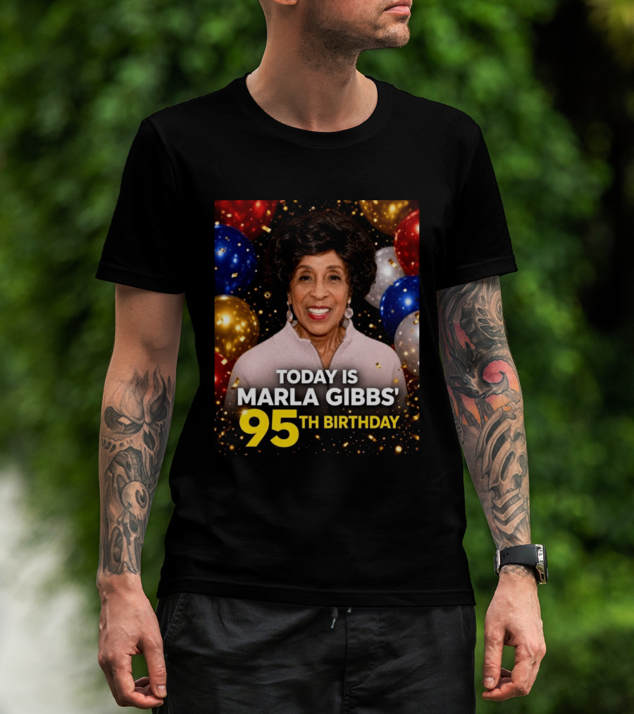 Marla Gibbs 95th Birthday Celebration Today T-Shirt