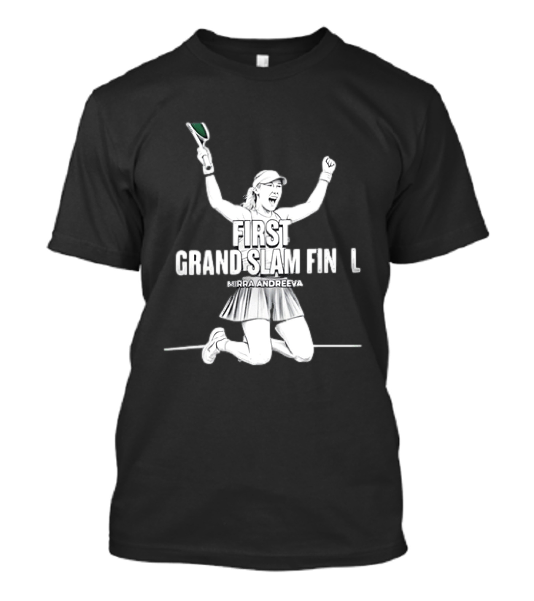 Mirra Andreeva First Grand Slam Final Celebration T-Shirt