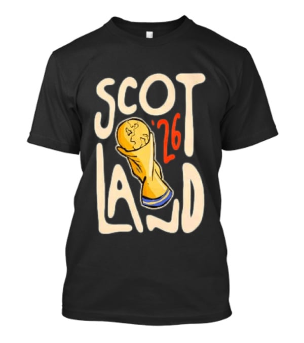 Scotland 2026 Trophy Cup Celebration T-Shirt