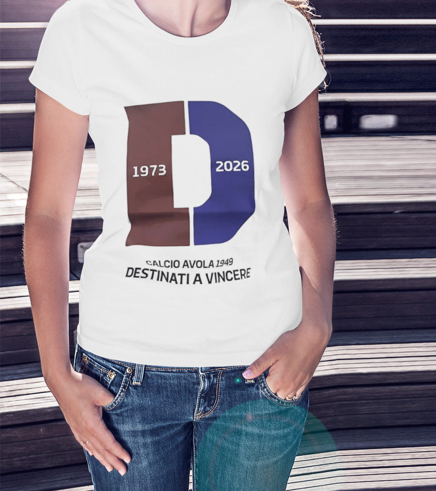 Calcio Avola 1949 Destinati A Vincere 1973 2026 T-Shirt