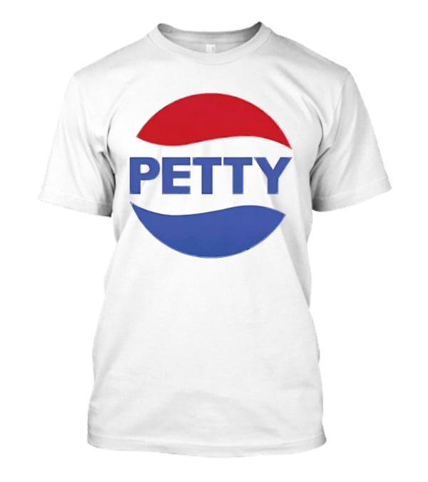 PETTY Pepsi Parody Red Blue T-Shirt